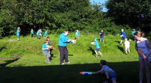 Squirrel fights back